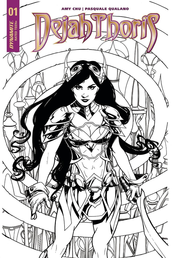 DEJAH THORIS VOL 2 #1 CVR E 10 COPY MCKONE B&W INCV