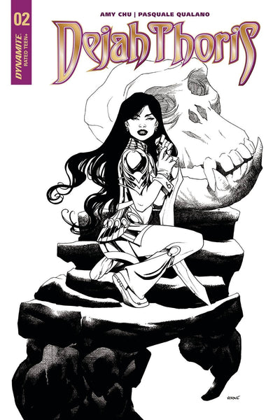 DEJAH THORIS VOL 2 #2 CVR D 10 COPY MCKONE B&W INCV