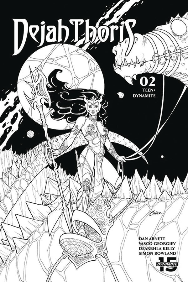 DEJAH THORIS VOL 3 #2 20 COPY CONNER B&W INCV