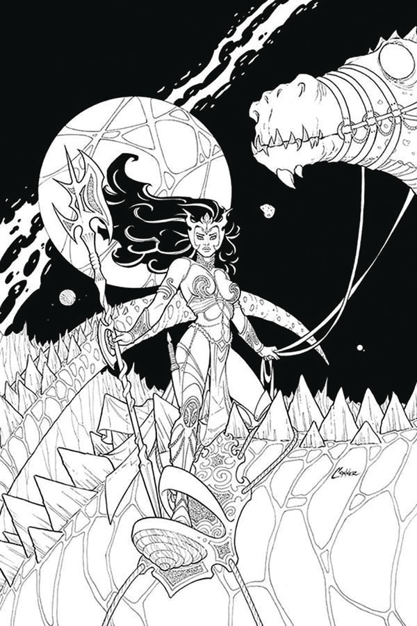 DEJAH THORIS VOL 3 #2 30 COPY CONNER B&W VIRGIN INCV