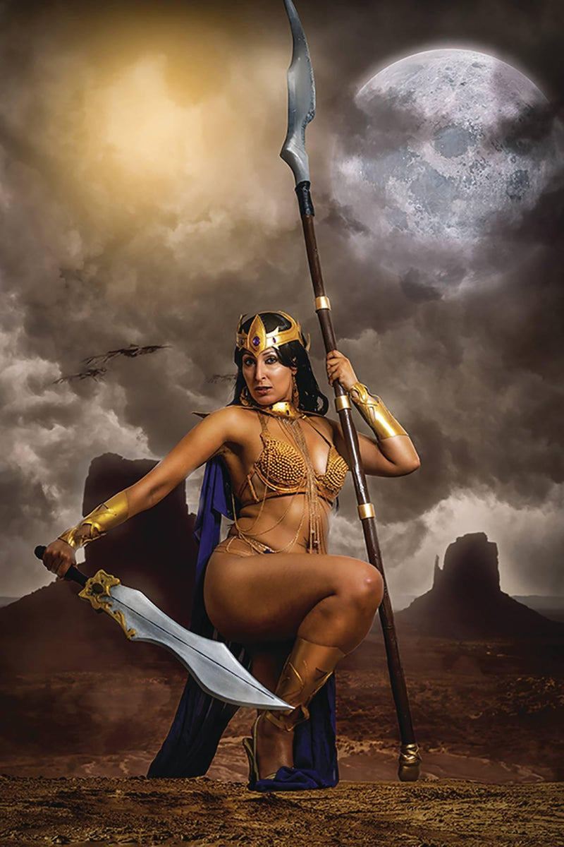 DEJAH THORIS VOL 3 #4 30 COPY TASHA COSPLAY UK VIRGIN INCV