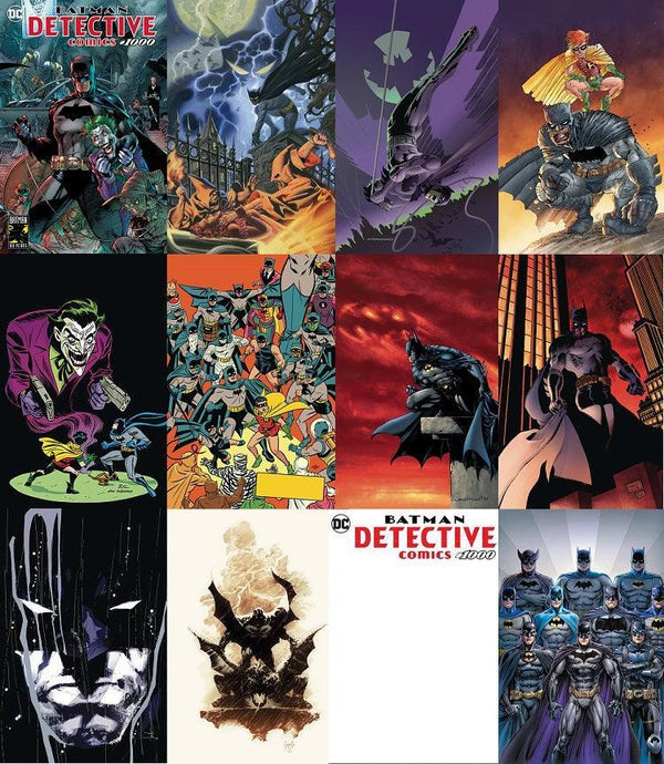 DETECTIVE COMICS VOL 2 #1000 VAR ED SET OF 12 COVERS