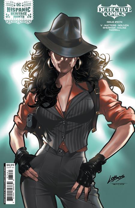 DETECTIVE COMICS VOL 2 (2016) #1074 CVR D PABLO VILLALOBOS HISPANIC HERITAGE MONTH CARD STOCK VAR