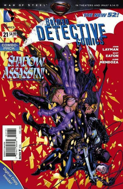 DETECTIVE COMICS VOL 2 #21 COMBO PACK