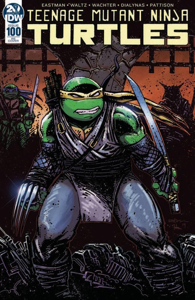 DF TMNT #100 DYNAMIC FORCES EASTMAN EXC