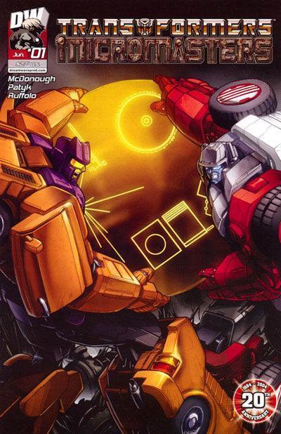 DFE TRANSFORMERS MICROMASTERS #1 FOIL CVR