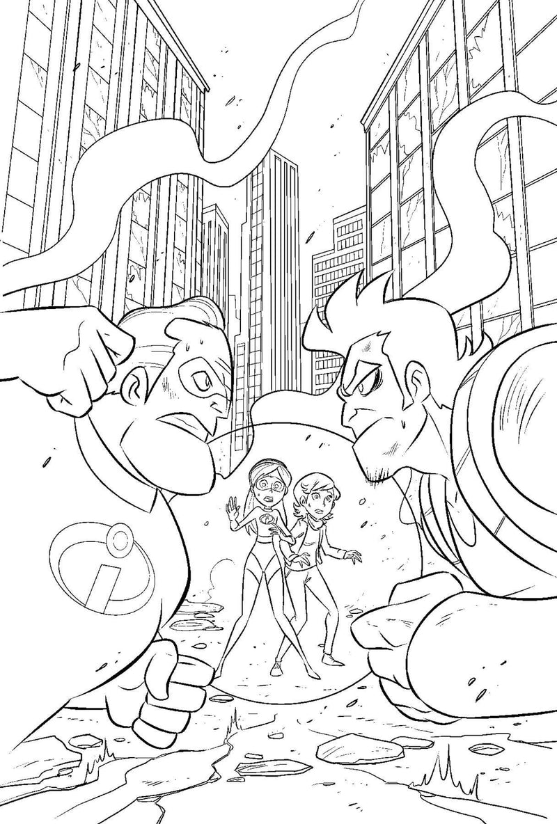 DISNEY INCREDIBLES 2 SECRET IDENTITIES #2 CVR A CLAUDIO VINCI