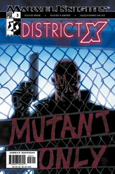 DISTRICT X #3 - Kings Comics