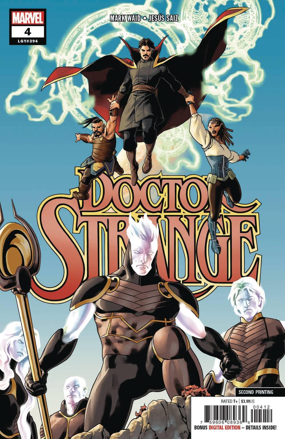 DOCTOR STRANGE VOL 5 #4 2ND PTG SAIZ VAR - Kings Comics