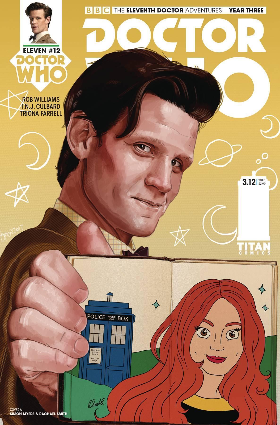 DOCTOR WHO 11TH YEAR THREE #12 CVR A MYERS & SMITH - Kings Comics