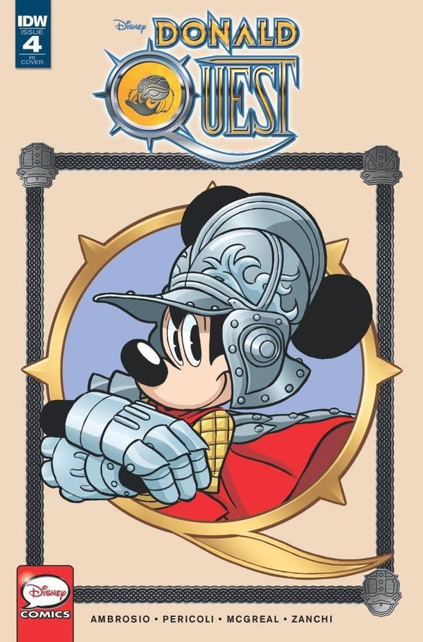 DONALD QUEST #4 10 COPY INCV