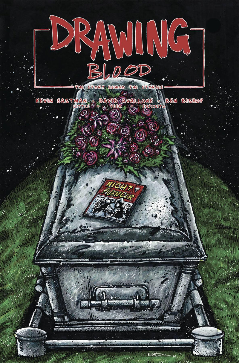DRAWING BLOOD SPILLED INK #3 CVR B EASTMAN