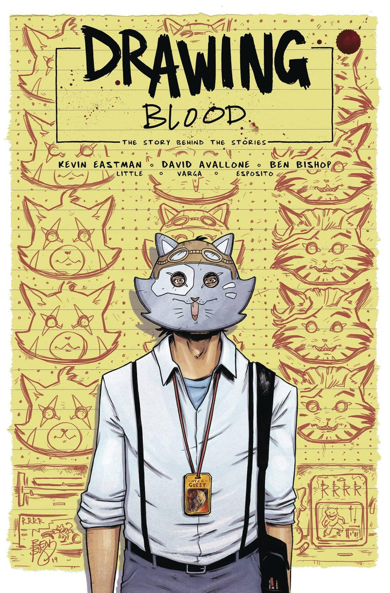 DRAWING BLOOD SPLILLED INK #4 CVR A BISHOP