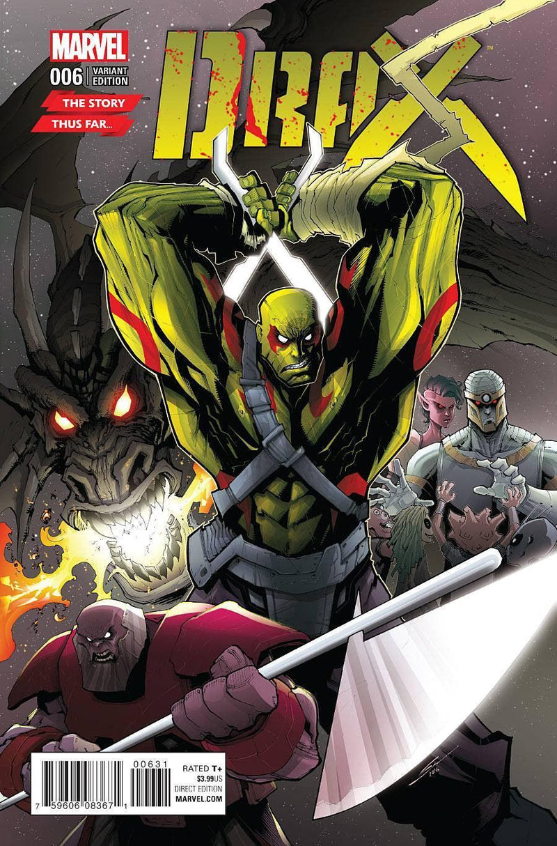 DRAX (2015) #6 SANDOVAL STORY THUS FAR VAR