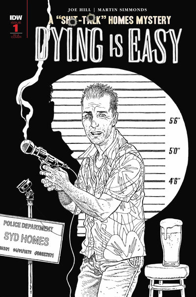 DYING IS EASY (2019) #1 10 COPY INCV B&W RODRIGUEZ
