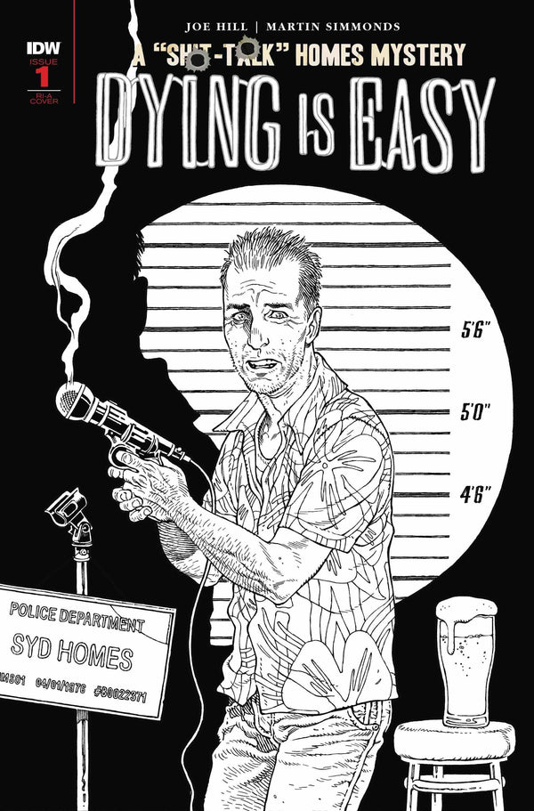 DYING IS EASY (2019) #1 10 COPY INCV B&W RODRIGUEZ