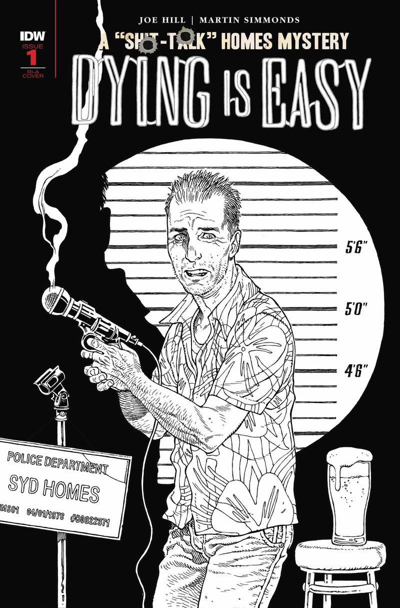 DYING IS EASY (2019) #1 10 COPY INCV B&W RODRIGUEZ