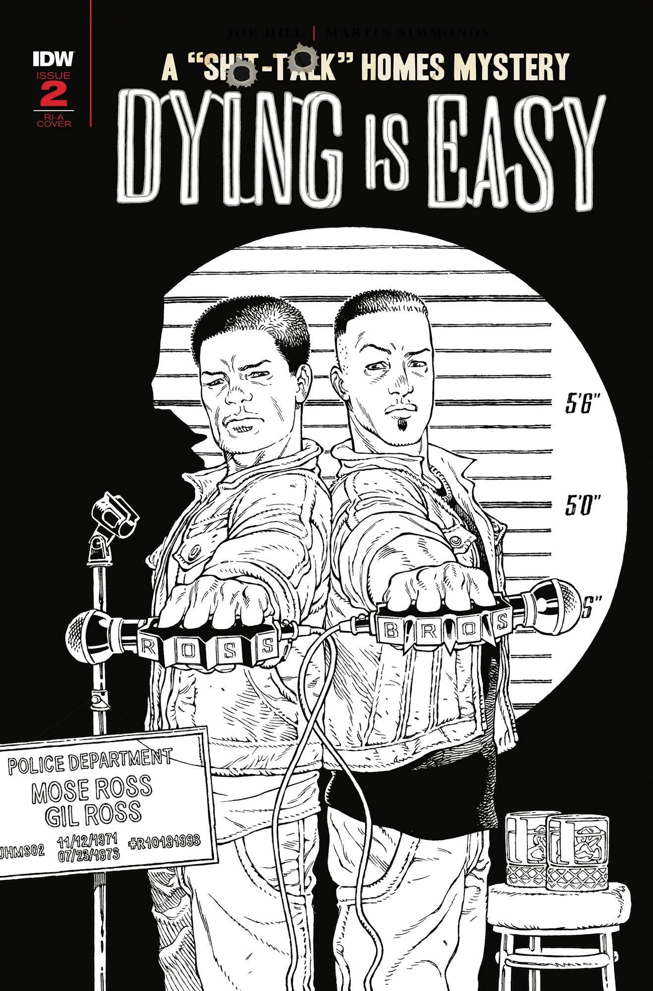 DYING IS EASY #2 10 COPY INCV B&W RODRIGUEZ - Kings Comics