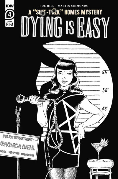 DYING IS EASY (2019) #4 10 COPY INCV B&W RODRIGUEZ