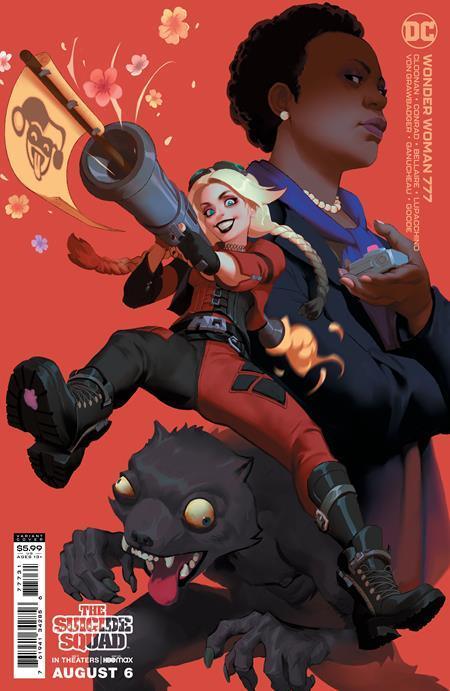 WONDER WOMAN VOL 5 #777 CVR C WILL MURAI THE SUICIDE SQUAD MOVIE CARD STOCK VAR