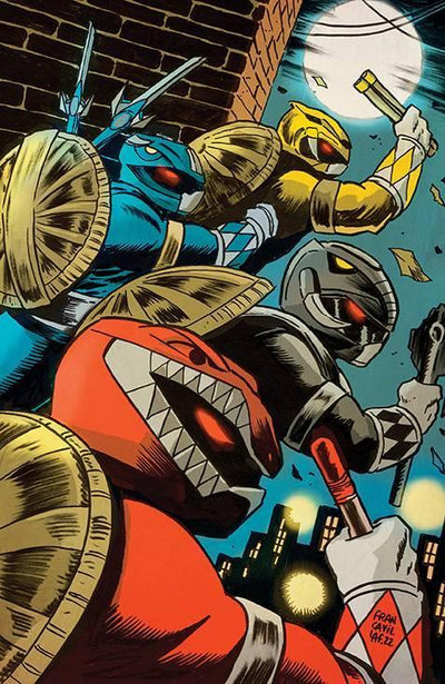 MMPR TMNT II (2022) #1 CVR N 100 COPY INCV CARDSTOCK FRANCAVILLA
