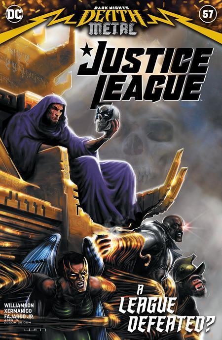 JUSTICE LEAGUE VOL 4 #57 CVR A LIAM SHARP (DARK NIGHTS DEATH METAL)