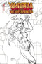 VAMPIRELLA VS SUPERPOWERS (2023) #2 CVR H 10 COPY INCV LINSNER LINE ART - Kings Comics