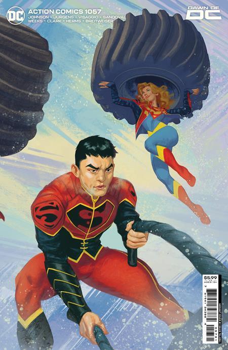ACTION COMICS VOL 2 (2011) #1057 CVR C DAVID TALASKI CARD STOCK VAR