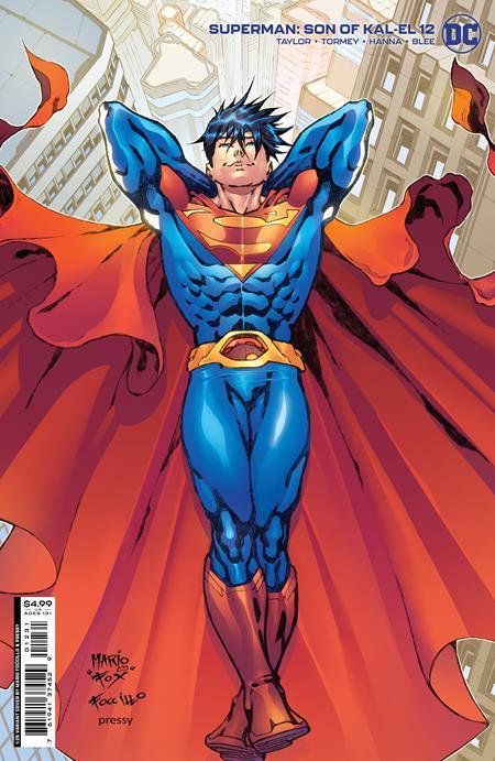 SUPERMAN SON OF KAL-EL #12 CVR D INC 1:25 MARIO FOCCILLO CARD STOCK VAR - Kings Comics