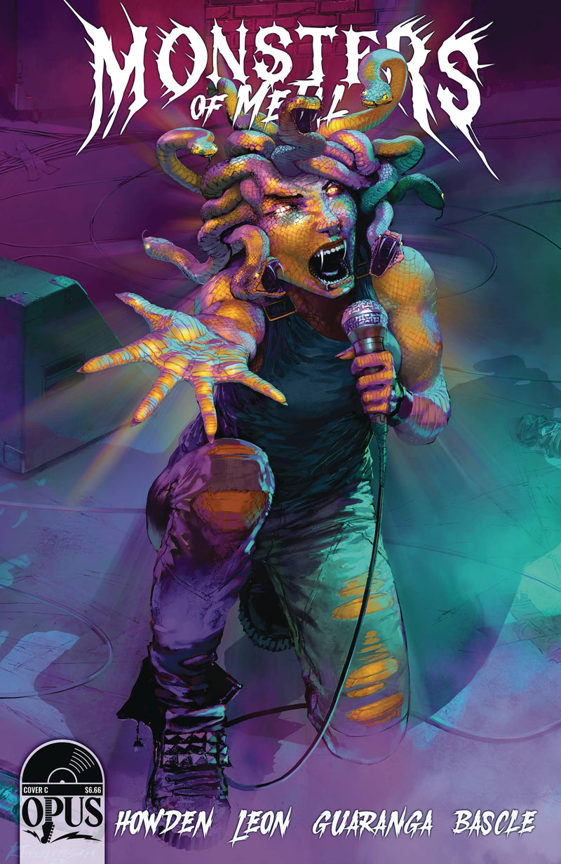 MONSTERS OF METAL#1 (ONE SHOT) CVR C MEDUSA