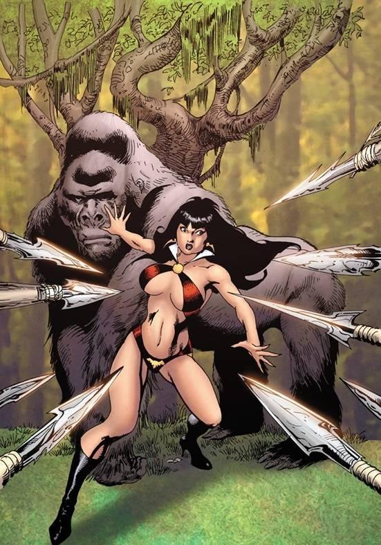 VAMPIRELLA VOL 8 #18 7 COPY CASTRO VIRGIN FOC INCV