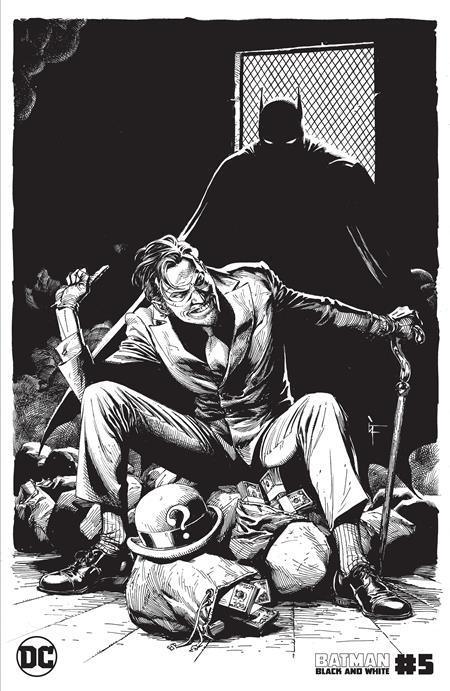 BATMAN BLACK & WHITE VOL 3 #5 CVR C GARY FRANK THE RIDDLER VAR