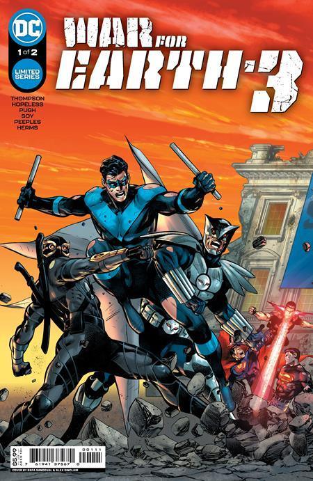 WAR FOR EARTH-3 #1 CVR A RAFA SANDOVAL