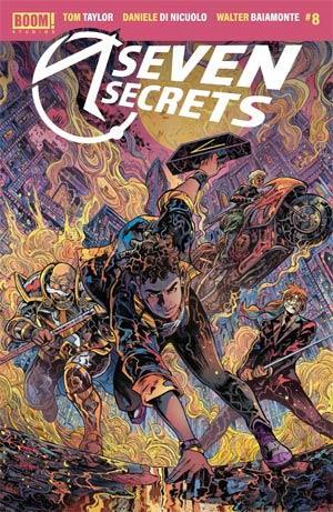 SEVEN SECRETS #8 CVR B RICCARDI