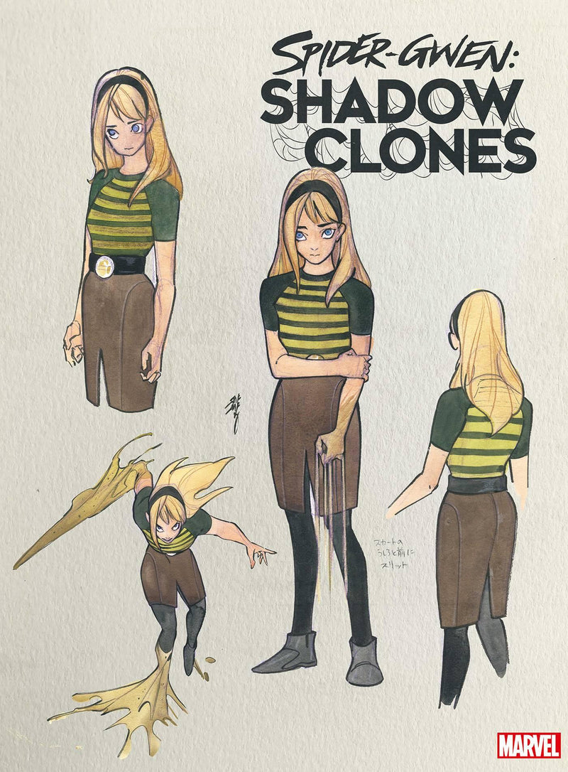 SPIDER-GWEN SHADOW CLONES (2023) #2 10 COPY INCV MOMOKO DESIGN VAR