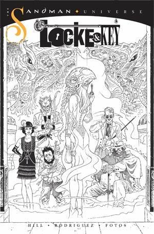 LOCKE & KEY SANDMAN HELL & GONE #1 10 COPY INCV B&W RODRIQUEZ