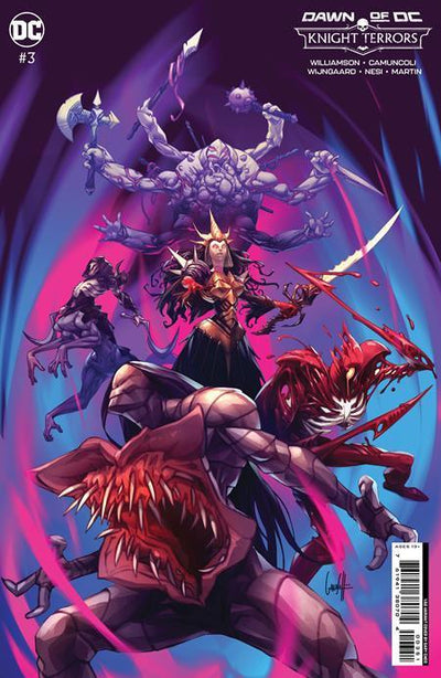 KNIGHT TERRORS (2023) #3 CVR F INC 1:50 GARY CHOO CARD STOCK VAR