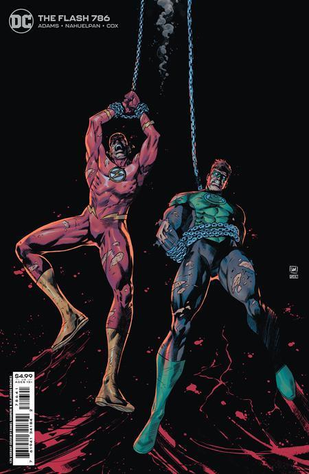 FLASH VOL 5 (2016) #786 CVR D INC 1:25 DANIEL SAMPERE & ALEJANDRO SANCHEZ CARD STOCK VAR (DARK CRISIS)