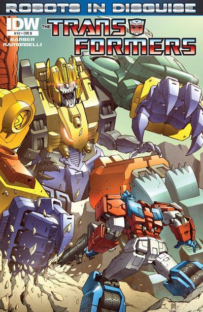 TRANSFORMERS ROBOTS IN DISGUISE (2012) #10 CVR B