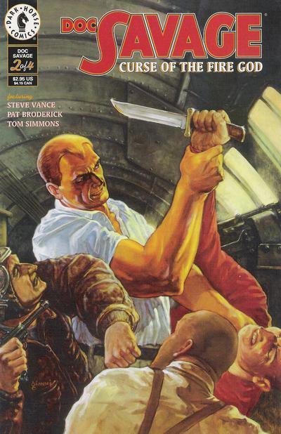 DOC SAVAGE CURSE OF THE FIRE GOD (1995) SET OF FOUR - Kings Comics