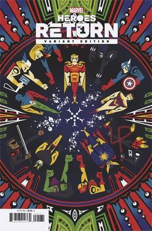 HEROES RETURN #1 VEREGGE VAR
