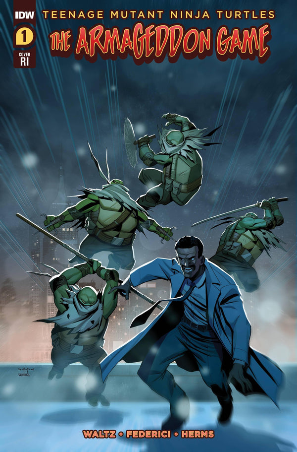 TMNT ARMAGEDDON GAME (2022) #1 CVR C 10 COPY INCV QUALANO