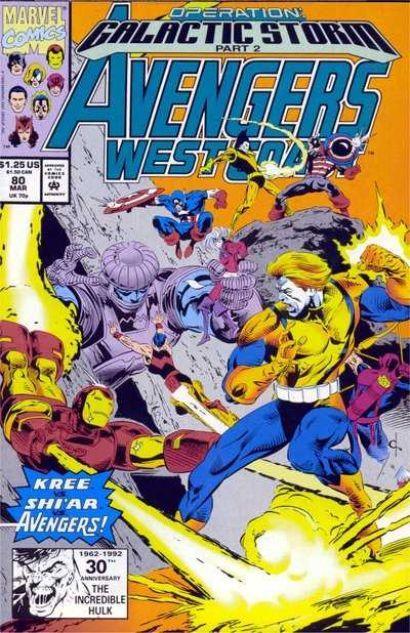 AVENGERS WEST COAST #80 - Kings Comics