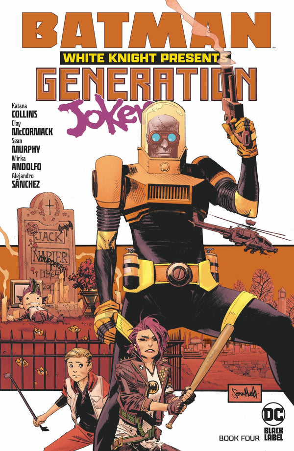 BATMAN WHITE KNIGHT PRESENTS GENERATION JOKER (2023) #4 CVR A SEAN MURPHY