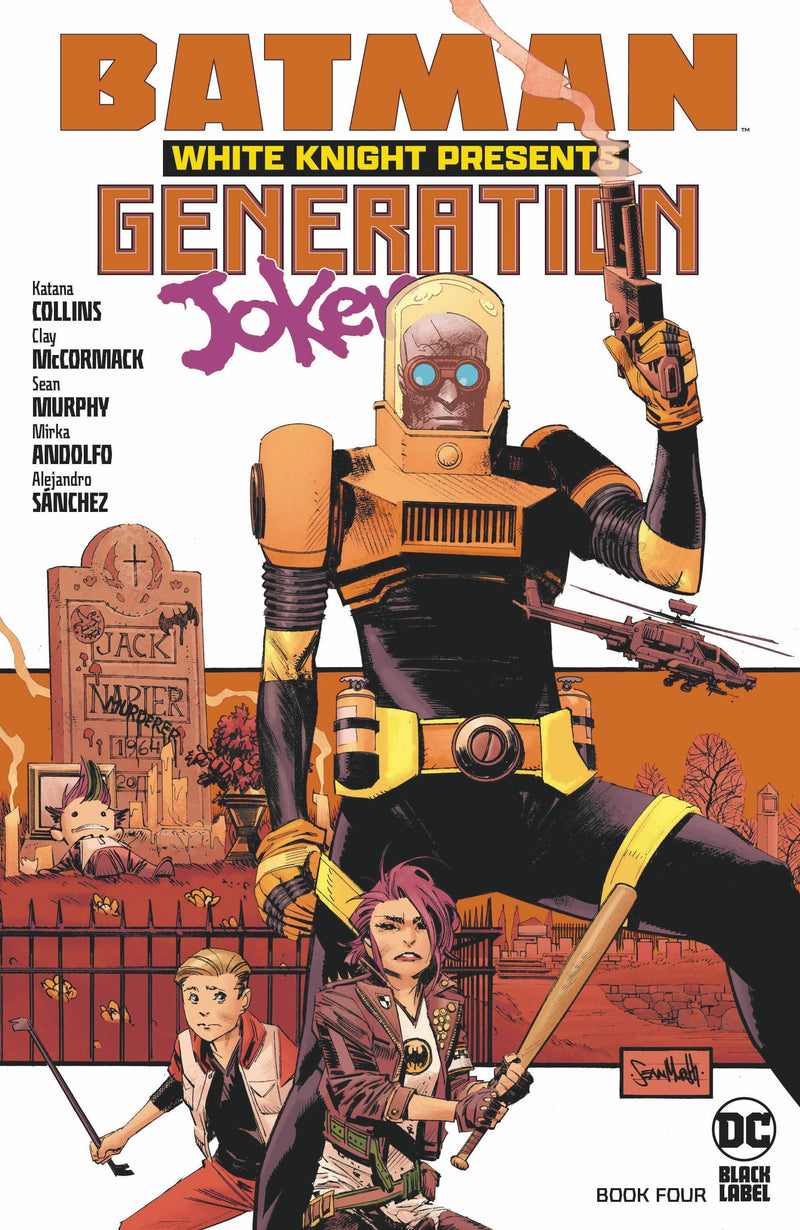 BATMAN WHITE KNIGHT PRESENTS GENERATION JOKER (2023) #4 CVR A SEAN MURPHY