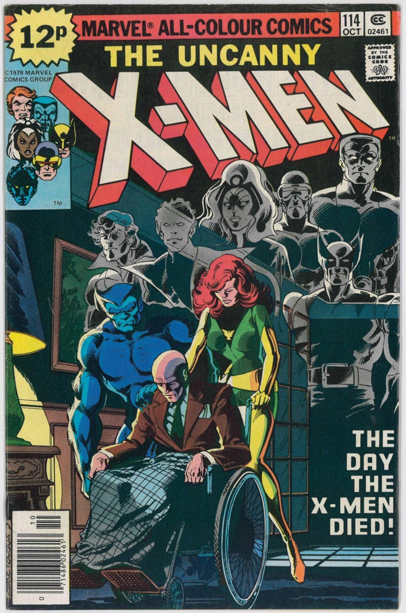 UNCANNY X-MEN (1963) #114 (VF/NM) UK EDITION