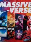INFERNO GIRL RED / MASSIVE VERSE DOUBLE SIDED FOLDED PROMO POSTER