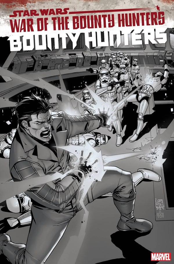 STAR WARS BOUNTY HUNTERS (2020) #17 CAMUNCOLI CARBONITE VAR WOBH