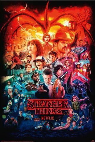 STRANGER THINGS - MONTAGE POSTER - Kings Comics