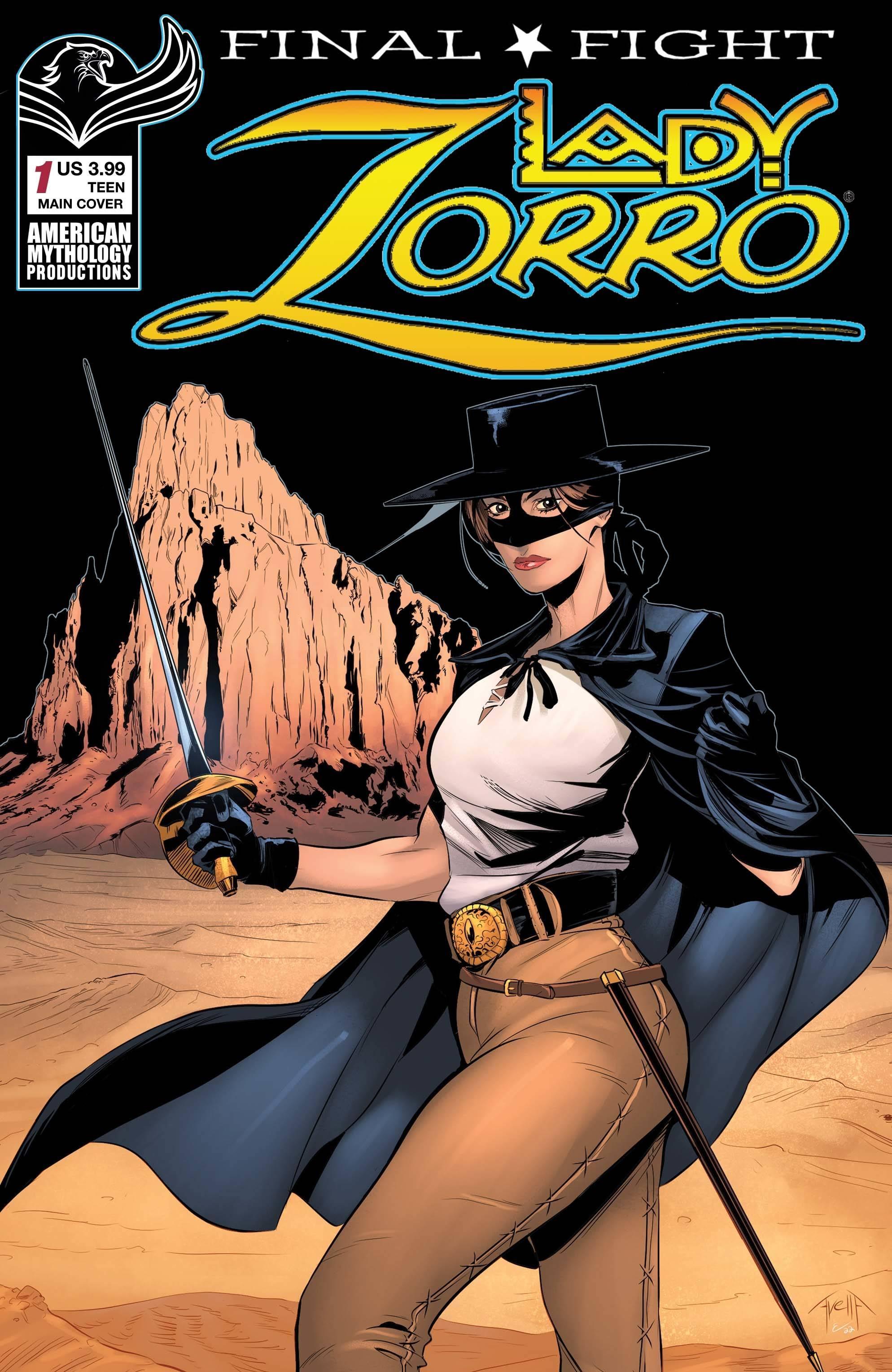 LADY ZORRO FINAL FLIGHT #1 CVR A AVELLA MAIN - Kings Comics